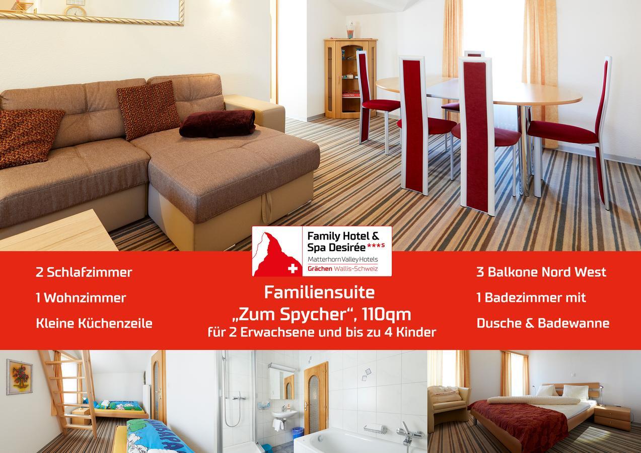Family Hotel Desiree Grächen Εξωτερικό φωτογραφία